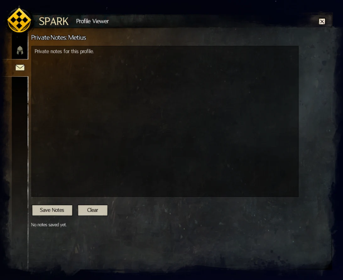 SPARK Profile Viewer Notes